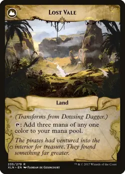 MTG Magic Dowsing Dagger Ixalan 235 NM - Image 2