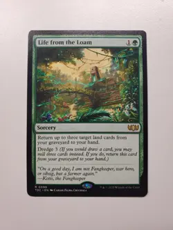 MTG Magic Life from the Loam 0096 Tarkir Dragonstorm NM - Image 1