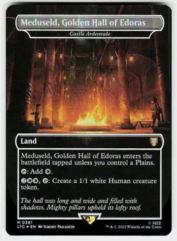 Meduseld, Golden Hall of Edoras Castle Ardenvale Foil Lord of the Rings 361 NM - Image 1