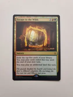 MTG Magic FOIL Escape to the Wilds Prerelease Promo NM - Image 1