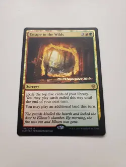 MTG Magic FOIL Escape to the Wilds Prerelease Promo NM - Image 2