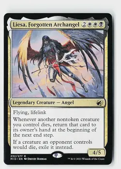 Liesa, Forgotten Archangel R Innistrad: Midnight Hunt 232 NM - Image 1