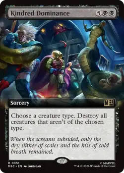 Kindred Dominance (Extended Art) R Commander: Marvel Super Heroes 351 NM - Image 1