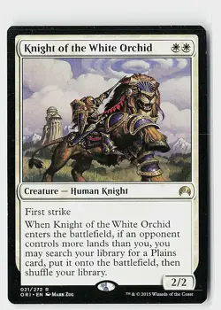 Knight of the White Orchid R Magic Origins 21 LP - Image 1
