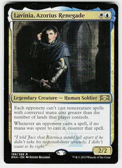 Lavinia, Azorius Renegade R Ravnica Allegiance 189 NM - Image 1
