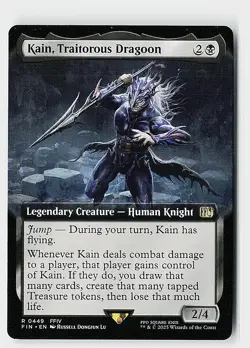 Kain, Traitorous Dragoon (Extended Art) R FINAL FANTASY 449 NM - Image 1