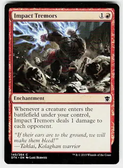 Impact Tremors C Dragons of Tarkir 140 NM - Image 1