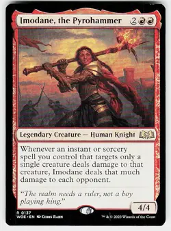Imodane, the Pyrohammer R Wilds of Eldraine 137 NM - Image 1