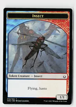 Insect Token T Hour of Devastation 12 NM - Image 1