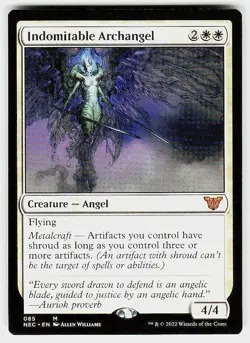 Indomitable Archangel M Commander: Kamigawa: Neon Dynasty 85 NM - Image 1