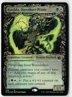 Katilda, Dawnhart Prime (Showcase) Foil R Innistrad: Midnight Hunt 309 NM - Image 1