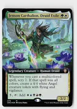 Jenson Carthalion, Druid Exile (Extended Art) Foil M Commander: Dominaria United - Image 1