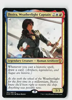Jhoira, Weatherlight Captain M Dominaria 197 NM - Image 1
