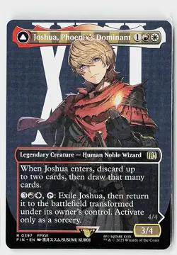 Joshua, Phoenix's Dominant (Borderless) R FINAL FANTASY 397 NM - Image 1