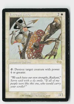 Intrepid Hero R Urza's Saga 19 LP - Image 1