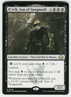K'rrik, Son of Yawgmoth R Modern Horizons 3 274 NM - Image 1