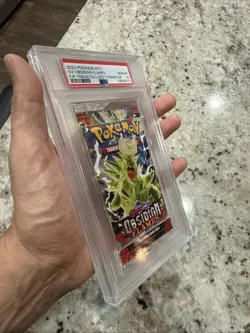 PSA 10 GEM MINT Obsidian Flames (Tyranitar) SEALED Pokemon Card Booster Pack - Image 3