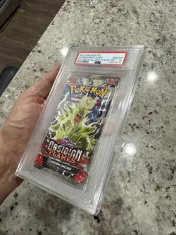 PSA 10 GEM MINT Obsidian Flames (Tyranitar) SEALED Pokemon Card Booster Pack - Image 4