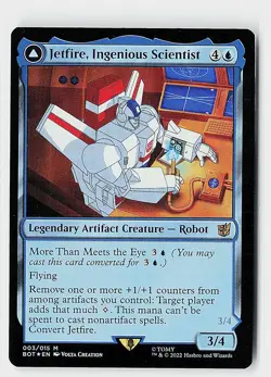 Jetfire, Ingenious Scientist Foil M Universes Beyond: Transformers 3 NM - Image 1