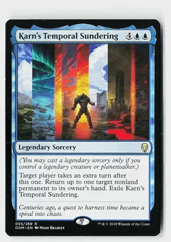 Karn's Temporal Sundering R Dominaria 55 NM - Image 1