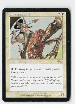 Intrepid Hero R Urza's Saga 19 LP - Image 1