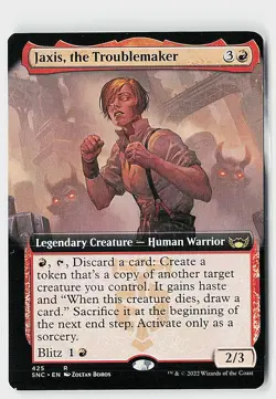 Jaxis, the Troublemaker (Extended Art) R Streets of New Capenna 425 NM - Image 1