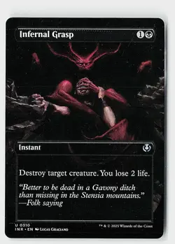 Infernal Grasp (Borderless) U Innistrad Remastered 310 NM - Image 1