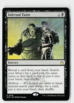 Infernal Tutor R Ravnica Remastered 78 NM - Image 1