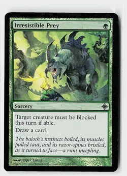 Irresistible Prey Foil U Rise of the Eldrazi 188 LP - Image 1