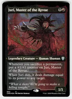 Juri, Master of the Revue (Foil Etched) Foil U Commander Legends 602 NM - Image 1