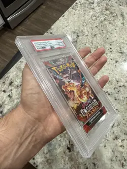 PSA 10 GEM MINT Obsidian Flames (Charizard) SEALED Pokemon Card Booster Pack - Image 3