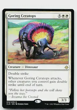 Goring Ceratops Normal R Ixalan 13 NM - Image 1