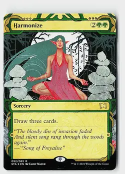 Harmonize Foil R Strixhaven: Mystical Archive 52 NM - Image 1