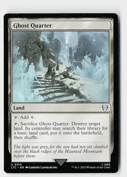 Ghost Quarter U Commander: The Lord of the Rings: Tales of Middle-earth 314 NM - Image 1