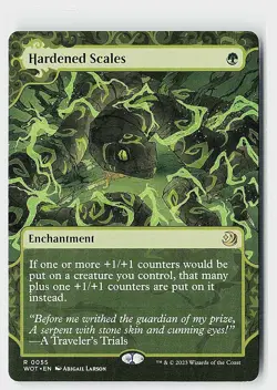 Hardened Scales R Wilds of Eldraine: Enchanting Tales 55 NM - Image 1