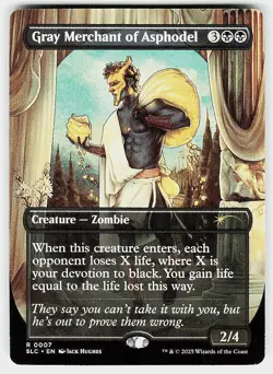 Gray Merchant of Asphodel R Secret Lair Countdown Kit 7 NM - Image 1