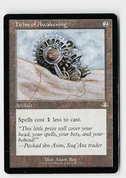 Helm of Awakening (Retro Frame) R Dominaria Remastered 379 NM - Image 1