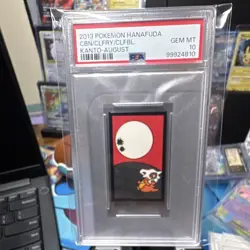 Pokemon Hanafuda 2013 Kanto-August Clefable Clefairy Cubone Promo PSA 10 - Image 1