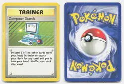 Computer Search 71/102 Rare Base Set Unlimited Pokemon MP - Image 3