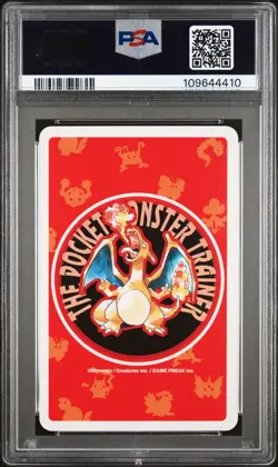 1996 POKEMON RED POKER CARD #007 SQUIRTLE PSA 10 GEM MINT ACE OF HEARTS - Image 2