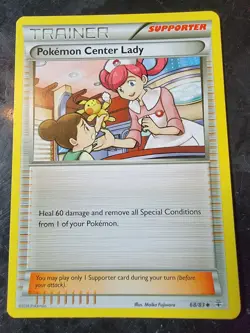 Pokemon Center Lady 68/83 Uncommon Pokemon Generations - Image 1