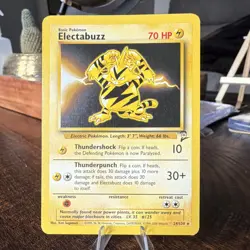 Electabuzz 24/130 Rare Base Set 2 Pokemon 2000 Lightly Played - Image 1