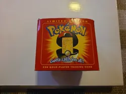 Pokemon 1999 Burger King 23K Gold-Plated PIKACHU Trading Card SEALED NEW - Image 2