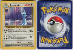 Dragonair 18/102 Rare Base Set Unlimited Pokemon Moderately Played - Image 3