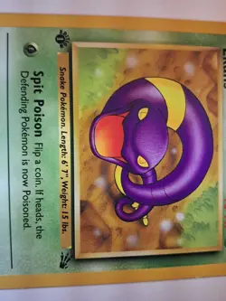 Pokemon Ekans Fossil 46/62 Common 1999-2000 Wizards Base Set - Image 4