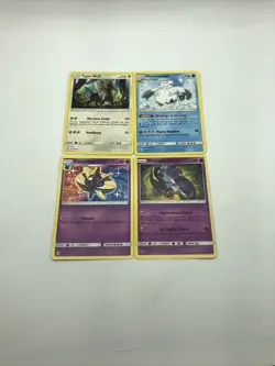 Lot Of 4 Pokemon TCG Non Holo Rare Cards See Pictures - Image 1