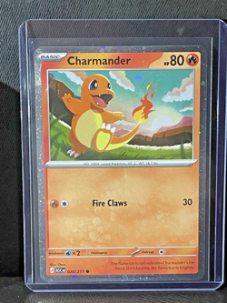 Charmander 020/217 Cosmos Holo Ascended Heroes Pokemon - Image 1
