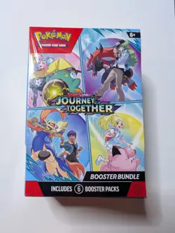 Pokemon TCG Journey Together Booster Bundle SEALED - 6 Booster Packs - Image 1