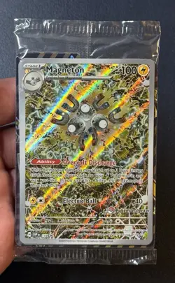 2024 Magneton 159 Pokemon Center Exclusive ETB Stamped Promo Card SEALED - Image 4