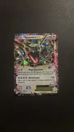 Pokemon Rayquaza EX Promo XY69 XY Holo 170 HP Dragon English - Image 1